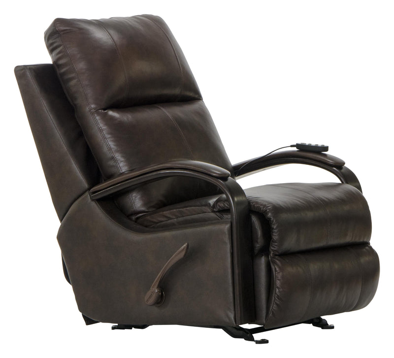 Gianni Glider Recliner with Heat & Massage - Sims Furniture