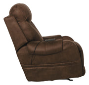 Recharger Power Rocker Recliner with Power Adjustable Headrest & Lumbar and CR3 Heat & Massage - Sims Furniture