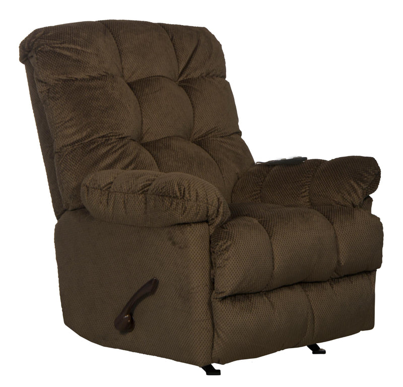 Nettles Chaise Rocker Recliner w/Deluxe Heat/Massage - Sims Furniture