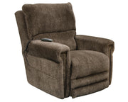 Warner Power Lay Flat Lift Recliner with Power Adjustable Headrest and Power Adjustable Lumbar Support - Sims Furniture