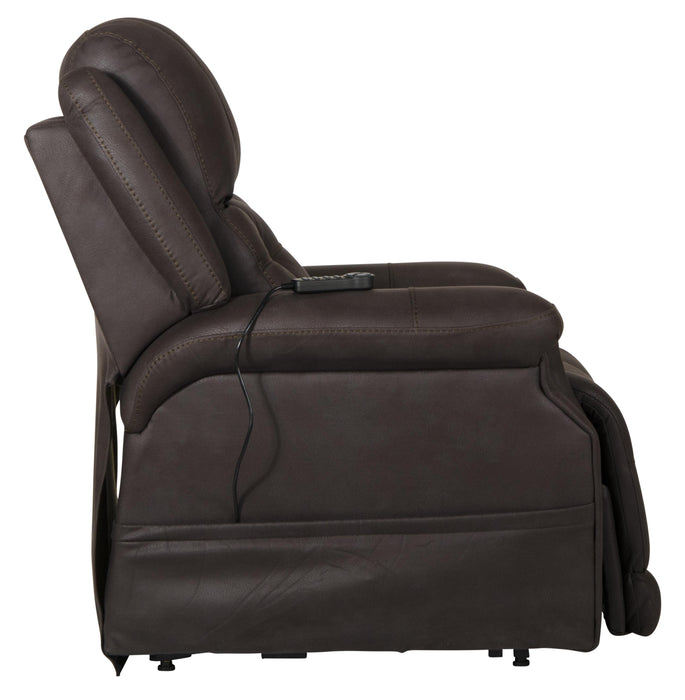 Haywood Power Lift Assist Lay Flat Recliner with Power Adjustable Headrest and Heat & Massage