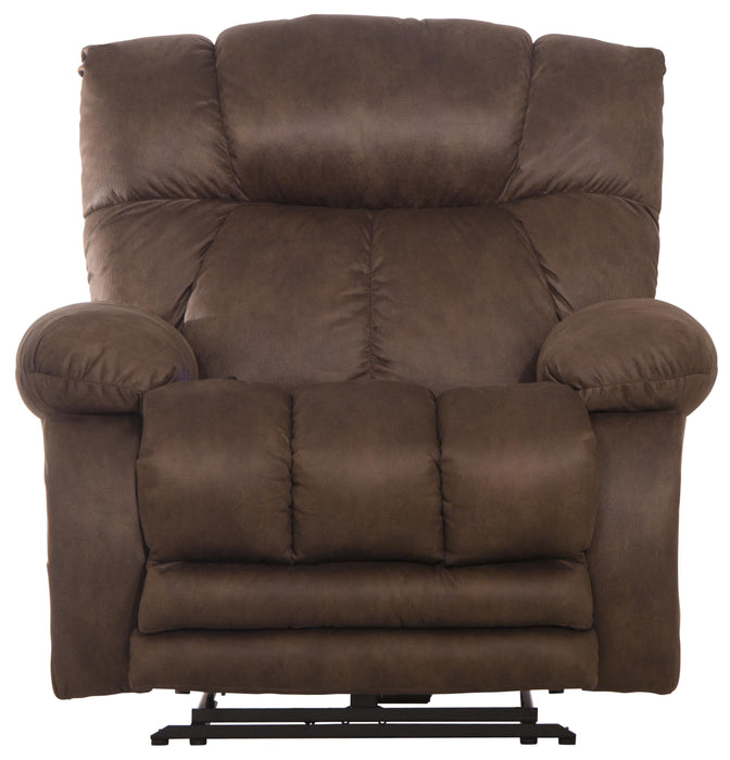 Dawkins Oversized Power Lay Flat Recliner with Extra Extension Footrest