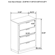 Caraway 5 Pc Bedroom Set - Sims Furniture