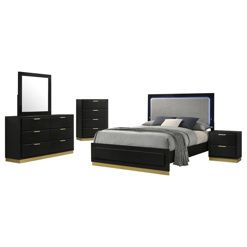Caraway 5 Pc Bedroom Set - Sims Furniture