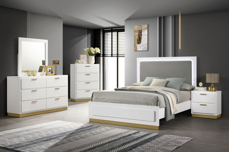 Caraway 5 Pc Bedroom Set - Sims Furniture