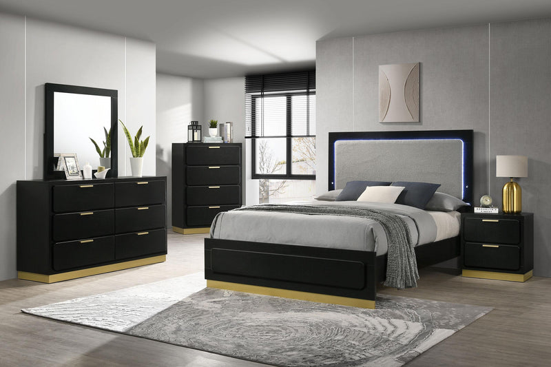 Caraway 5 Pc Bedroom Set - Sims Furniture