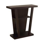Evanna 2-shelf Console Table Cappuccino - Sims Furniture