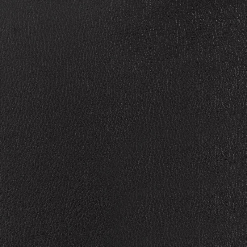 Ashbury Upholstered Adjustable Bar Stools Black and Chrome (Set of 2) - Sims Furniture