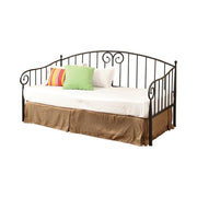 Grover Twin Metal Daybed Black - Sims Furniture