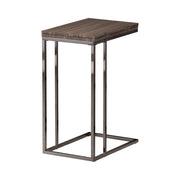 Pedro Expandable Top Accent Table Weathered Grey and Black - Sims Furniture