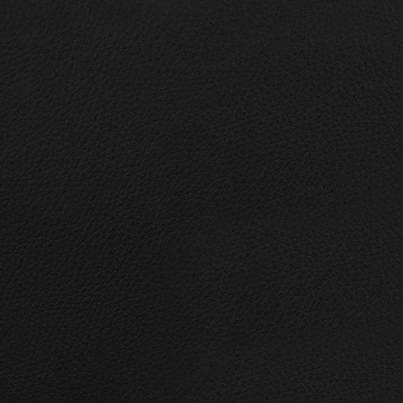 Bianca Upholstered Adjustable Bar Stools Black and Chrome (Set of 2)