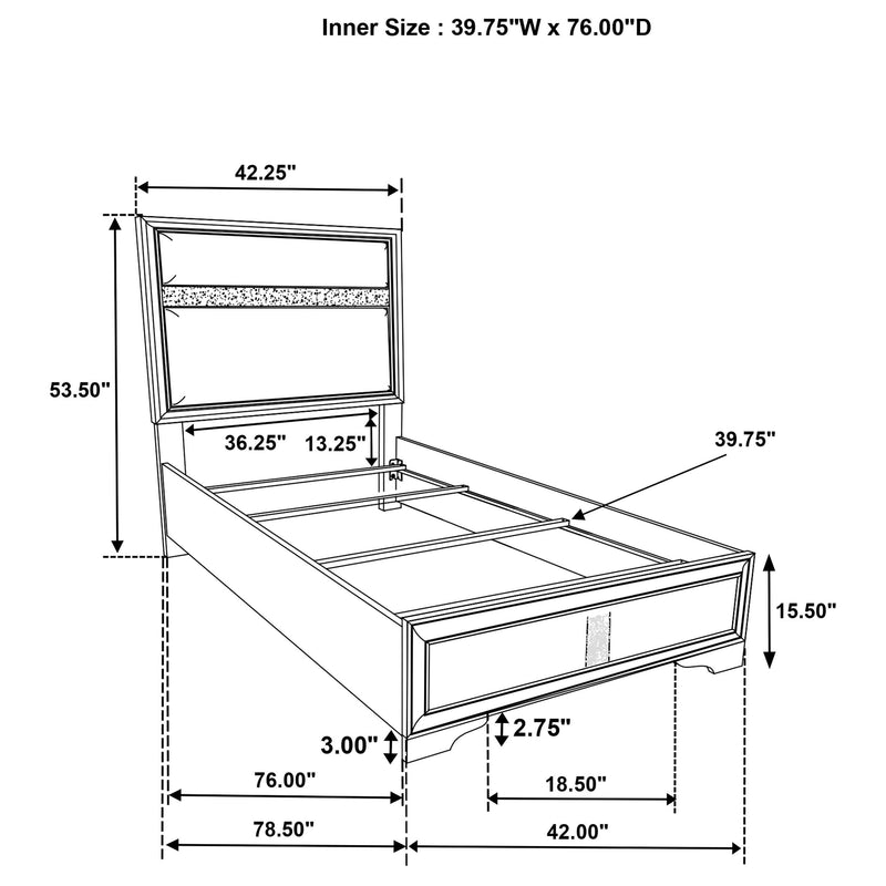 Miranda Beds 2 - Sims Furniture