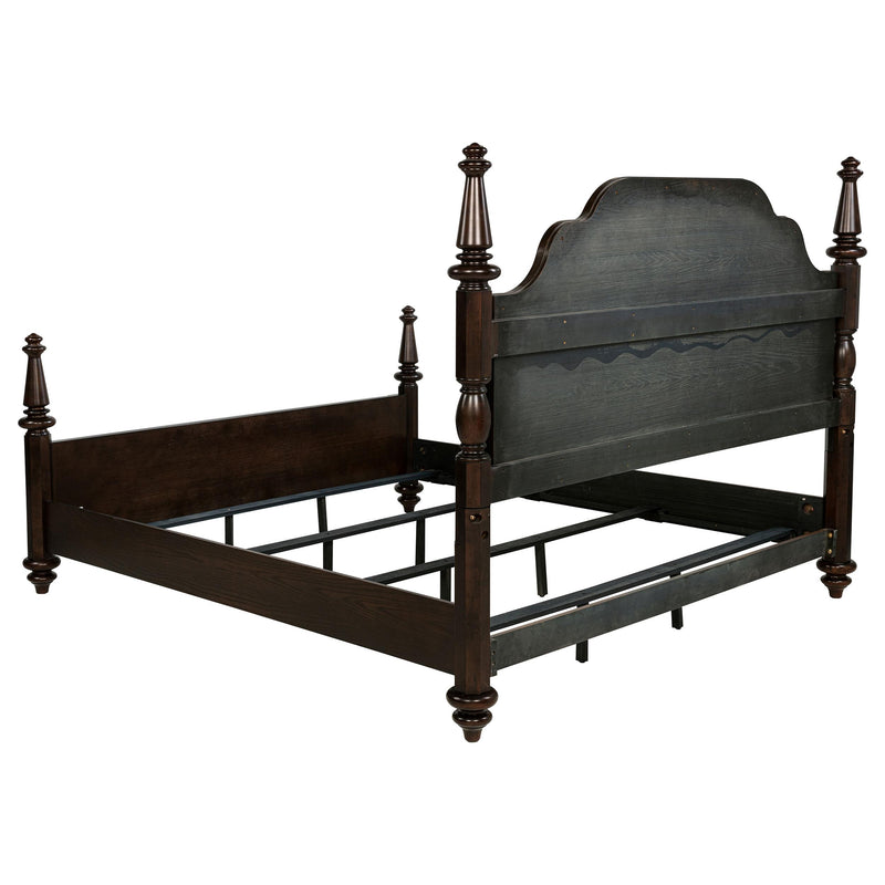 Andover Four-Poster Panel Bed - Sims Furniture