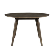 Rex 48" Round Dining Table-Walnut