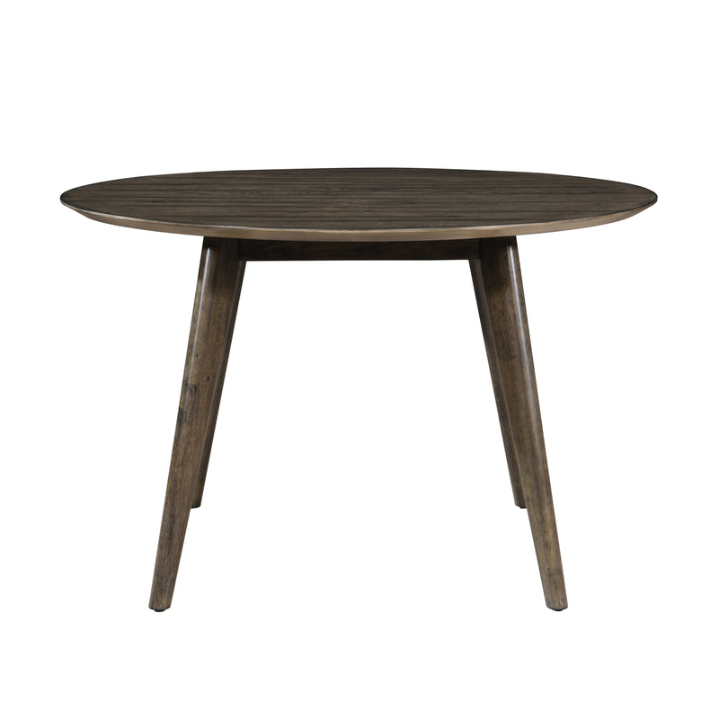 Rex 48" Round Dining Table-Walnut