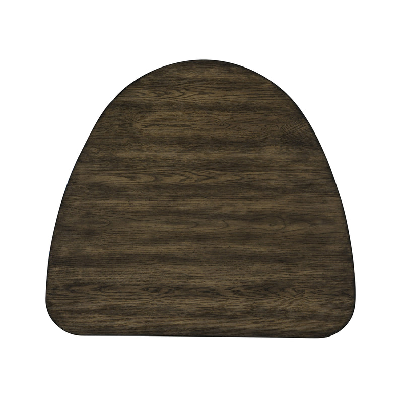 Rex Guitar Pick Corner Table-Walnut