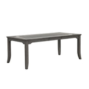 Lisbon Rectangle Dining Table-Gray