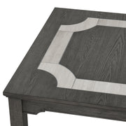 Lisbon Rectangle Dining Table-Gray