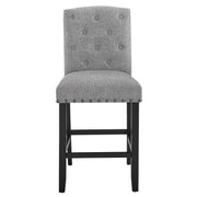 Daphne 5 Pc Gray 42" Counter Set W/Gray Chairs