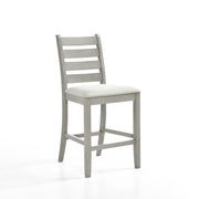 Pascal Ladderback Counter Chair (2 Per Carton)-Driftwood
