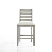 Pascal Ladderback Counter Chair (2 Per Carton)-Driftwood