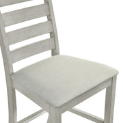 Pascal Ladderback Counter Chair (2 Per Carton)-Driftwood