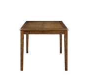 Gia 5 Pc 60" Dining Table & 4 Chairs-Brown