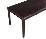 Gia 5 Pc 60" Dining Table & 4 Chairs-Ebony