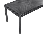 Gia 5 Pc 60" Dining Table & 4 Chairs-Gray