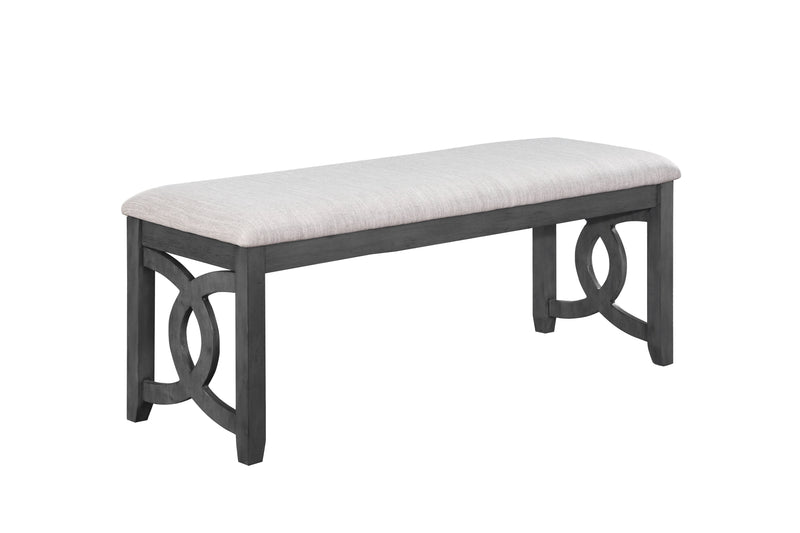 Gia 46" Bench-Gray