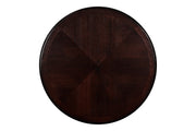 Gia 5 Pc 47" Round Dining Table & 4 Chairs-Ebony