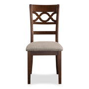 Cori Round Dining 5 Pc Set-Brown Cherry