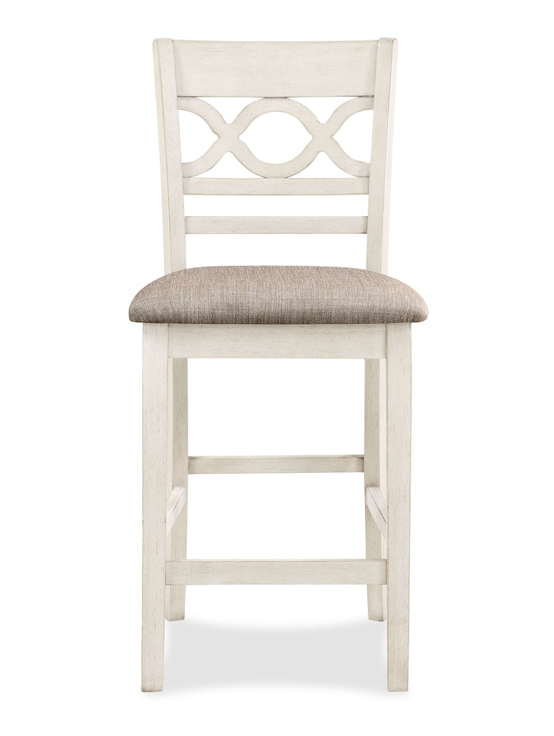 Cori Counter 5 Pc Set-Bisque/Brown