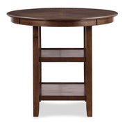 Cori Counter 5 Pc Set-Brown Cherry