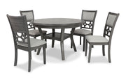 Mitchell 5 Pc Dining Set-Gray