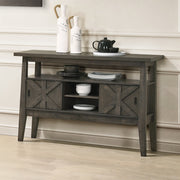 Gulliver Server-Rustic Brown