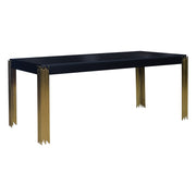 Empire Rectangle Dining Table-Black