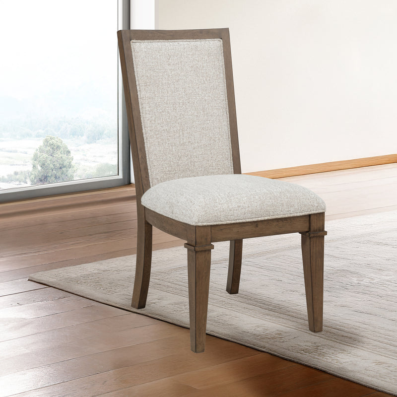 Mariana Upholstered Side Chair (2 Per Carton)-Vintage Mocha