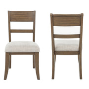 Mariana Wood Back Side Chair (2 Per Carton)-Vintage Mocha