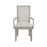 Mariana Upholstered Arm Chair (2 Per Carton)-Vintage Creme