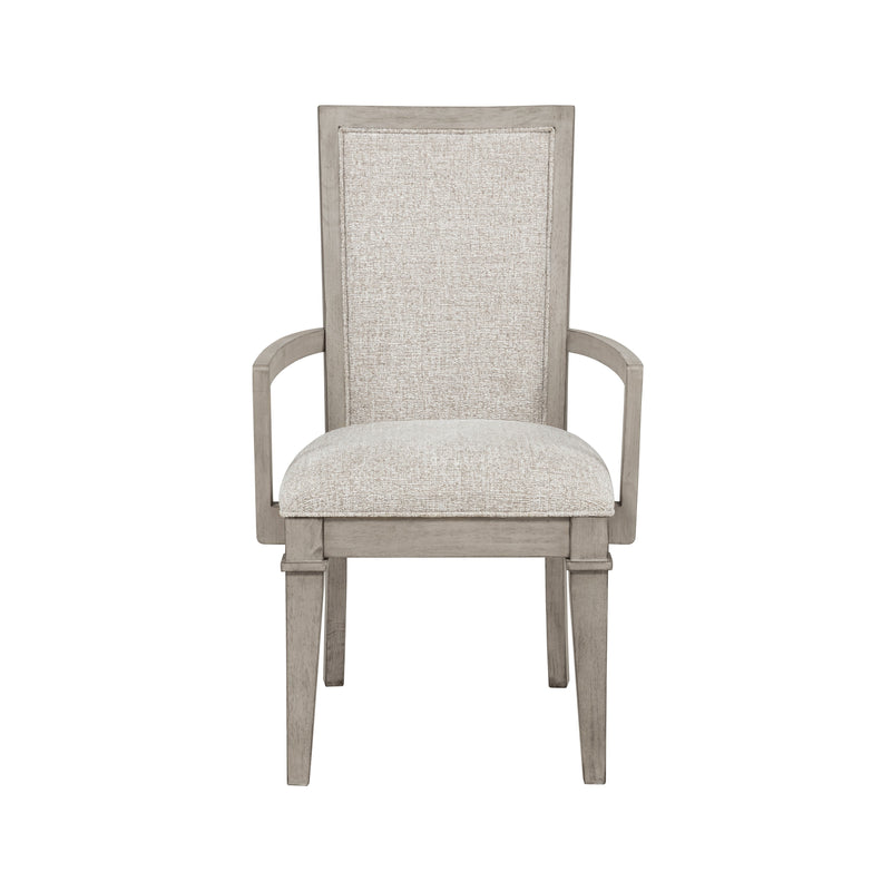 Mariana Upholstered Arm Chair (2 Per Carton)-Vintage Creme