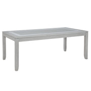 Fiona Rectangle Dining Table-Mist Gray