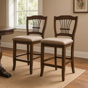 Bixby Counter Chair (2 Per Carton)-Espresso