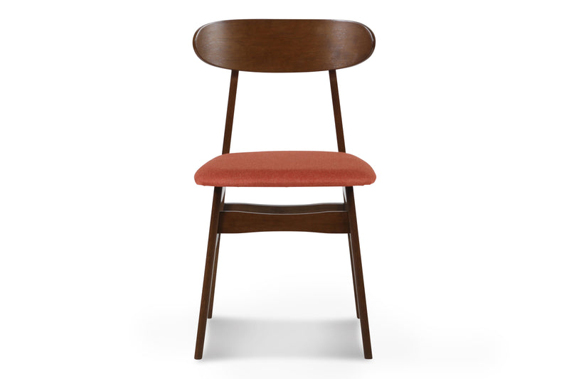 Morocco Dining Chair W/Orange Seat Cushion (2 Per Carton)