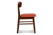 Morocco Dining Chair W/Orange Seat Cushion (2 Per Carton)
