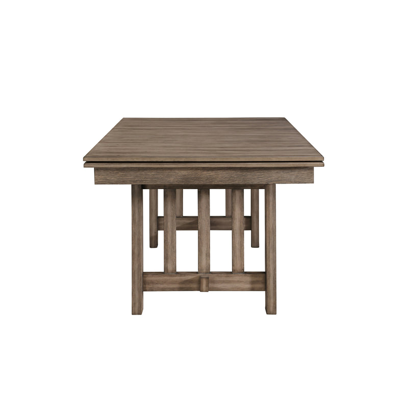 Harrisburg Dining Table Base-Walnut