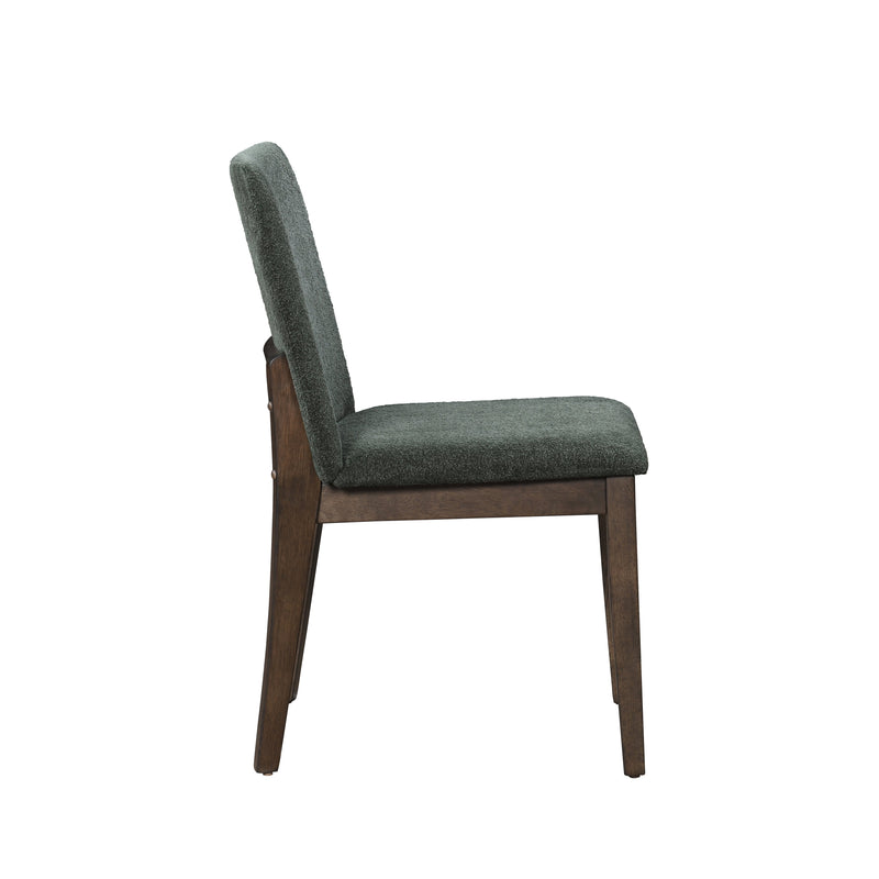 Kody Upholstered Dining Chair (2 Per Carton)-Forest Green