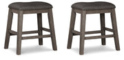 Caitbrook Counter Height Upholstered Bar Stool - Sims Furniture