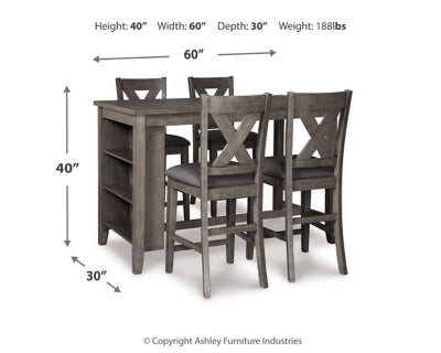 Caitbrook Counter Height Dining Package - Sims Furniture