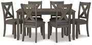 Caitbrook Dining Table and Chairs (Set of 7) - Sims Furniture